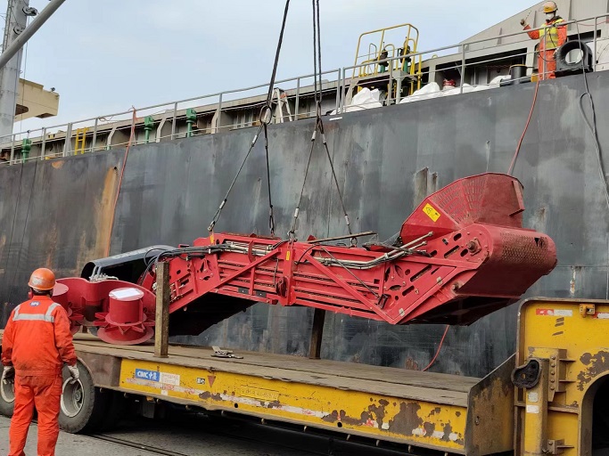 Two More Units of Sugarcane Harvester Machines Are Exported
