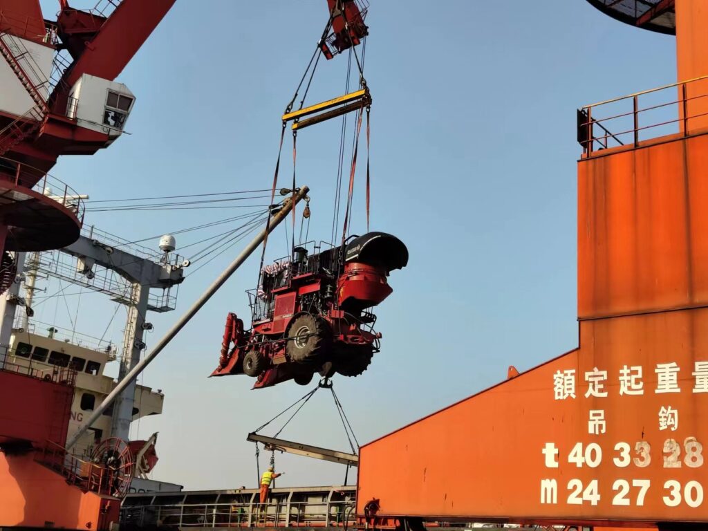 Two More Units of Sugarcane Harvester Machines Are Exported
