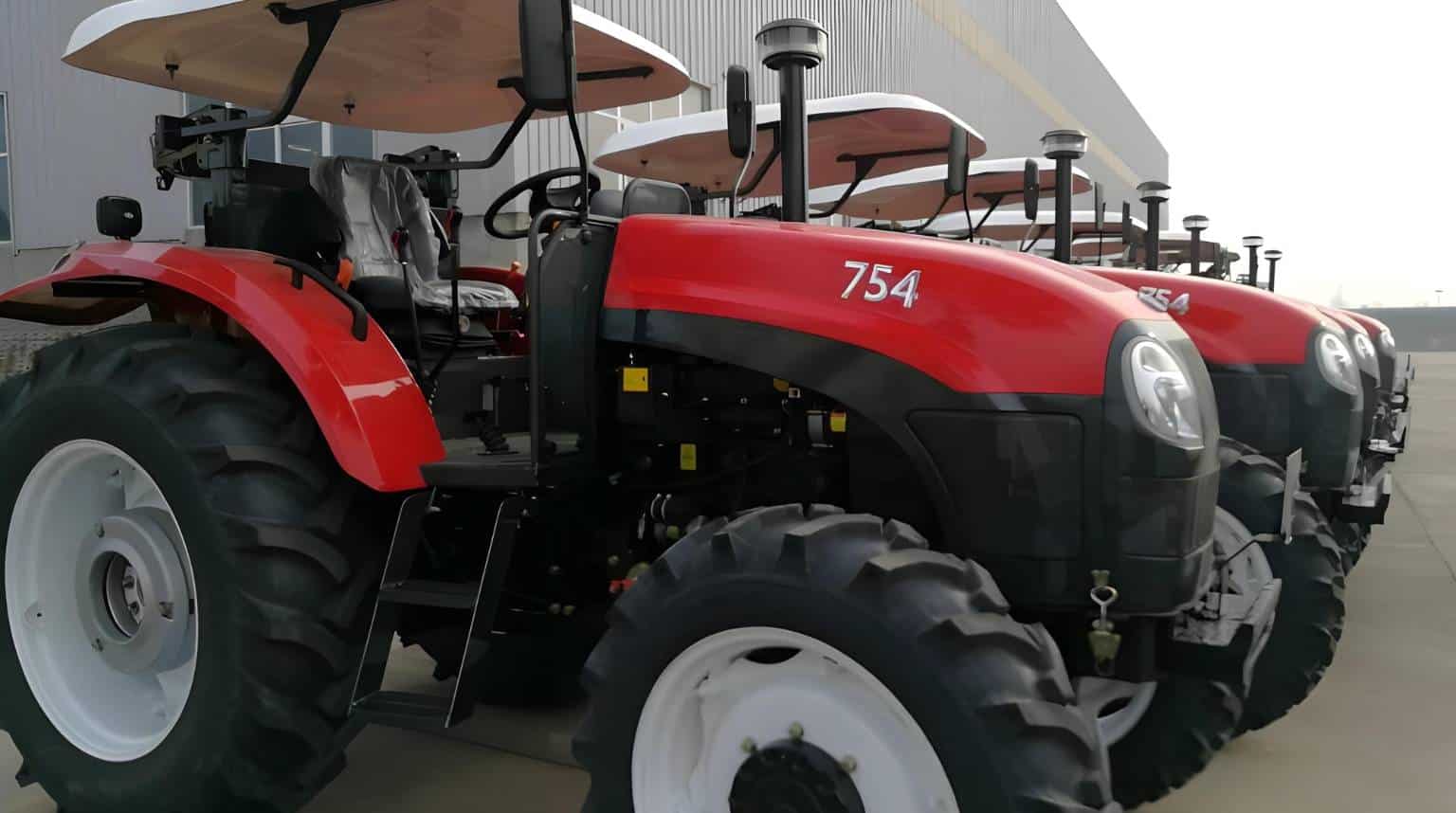 K&F machinery Export Wheel Farm Tractor to Myanmar 2018